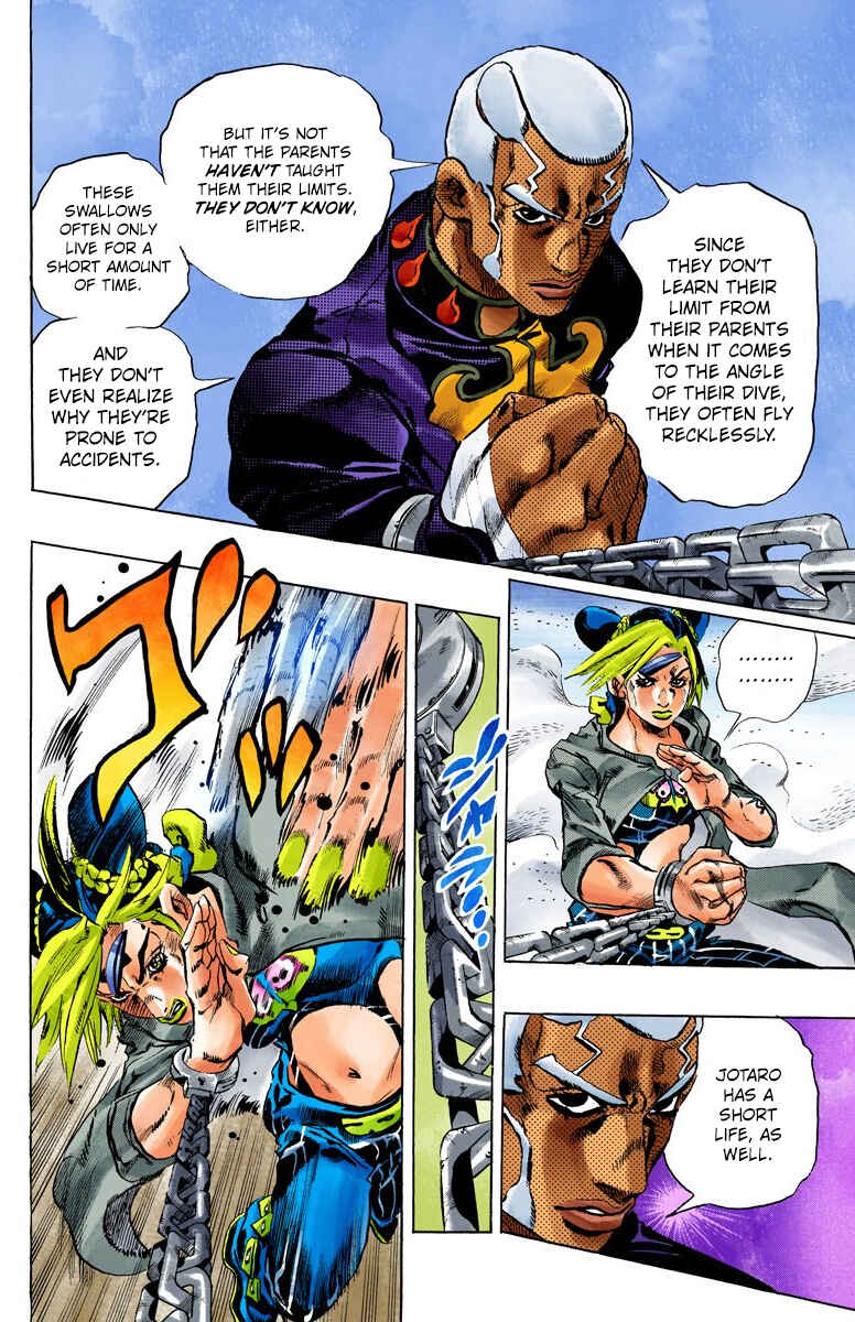 Page 8 Chapter 94 JoJos Bizarre Adventure, Part 6: Stone Ocean (Official Colored)