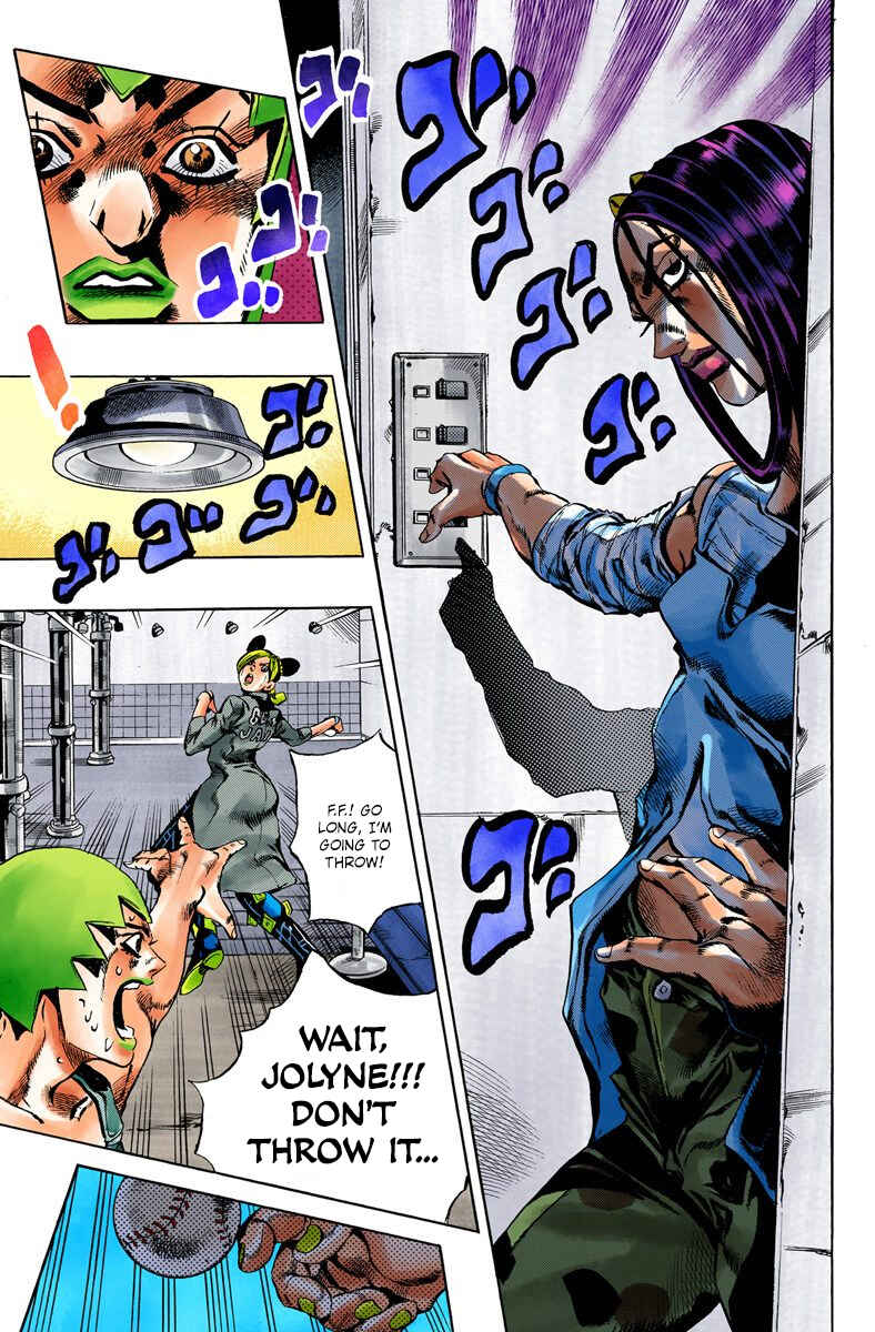 Page 15 Chapter 37 JoJos Bizarre Adventure, Part 6: Stone Ocean (Official Colored)