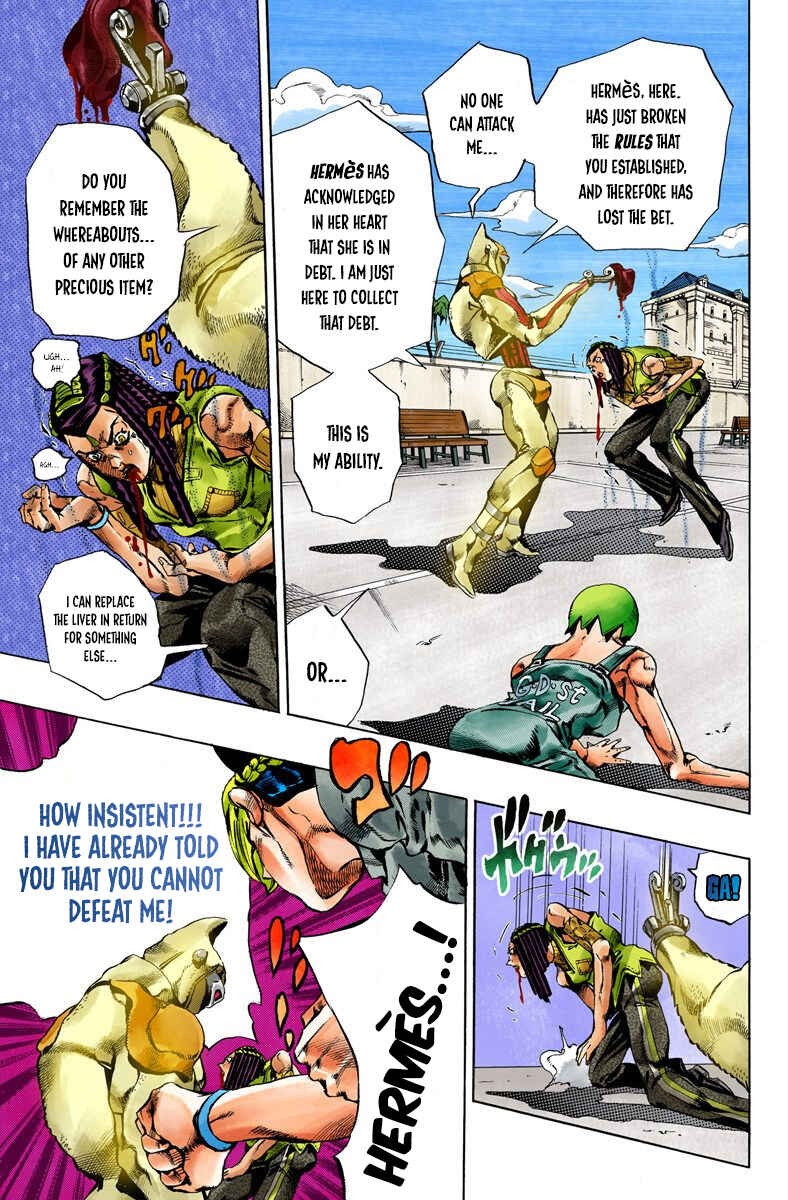 Page 5 Chapter 37 JoJos Bizarre Adventure, Part 6: Stone Ocean (Official Colored)