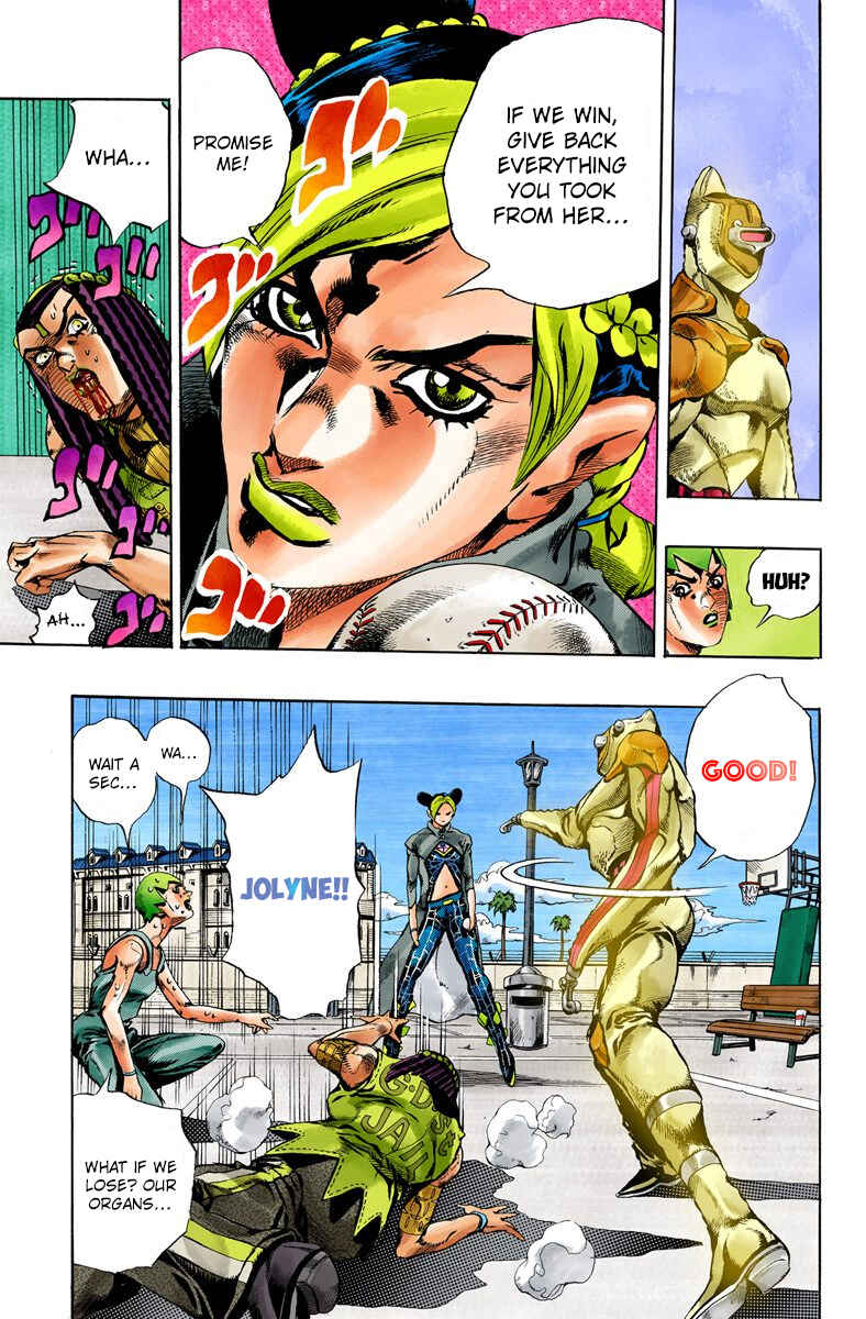 Page 7 Chapter 37 JoJos Bizarre Adventure, Part 6: Stone Ocean (Official Colored)
