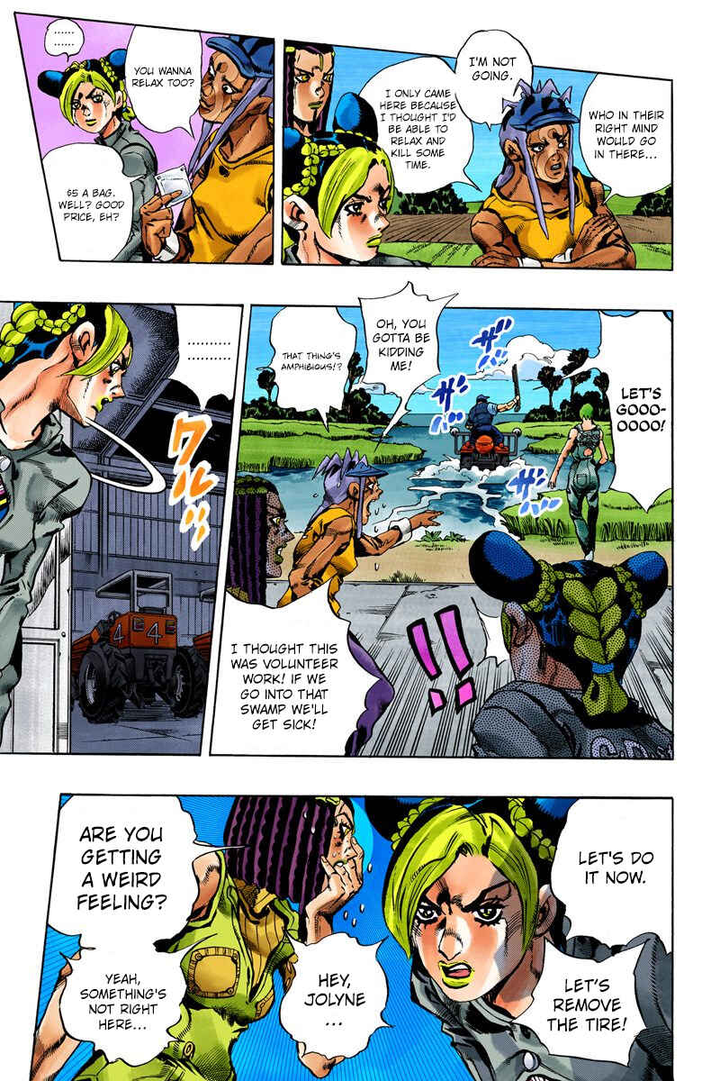 Page 11 Chapter 27 JoJos Bizarre Adventure, Part 6: Stone Ocean (Official Colored)