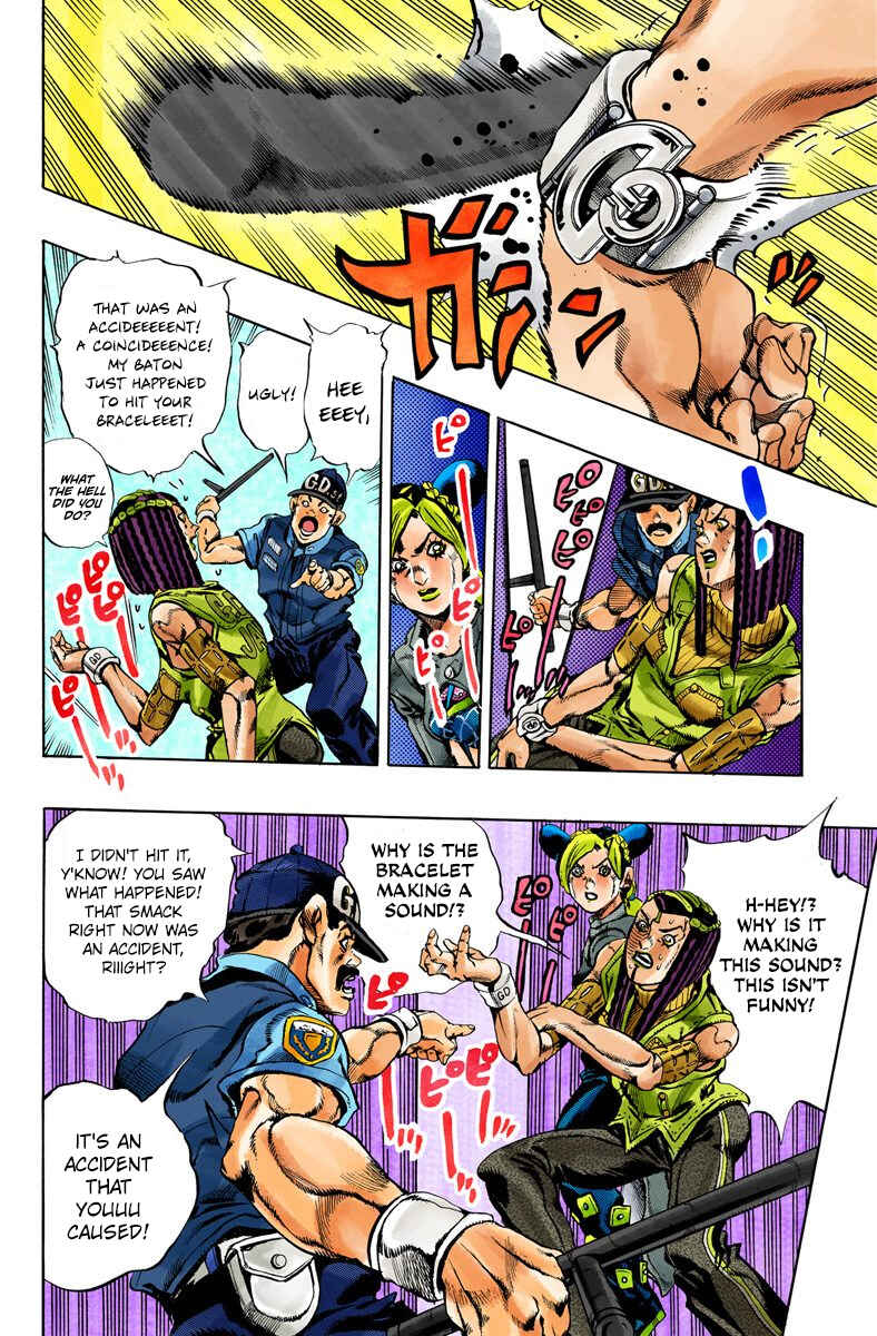 Page 4 Chapter 27 JoJos Bizarre Adventure, Part 6: Stone Ocean (Official Colored)