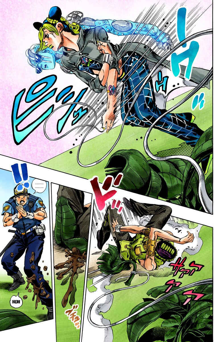Page 7 Chapter 27 JoJos Bizarre Adventure, Part 6: Stone Ocean (Official Colored)