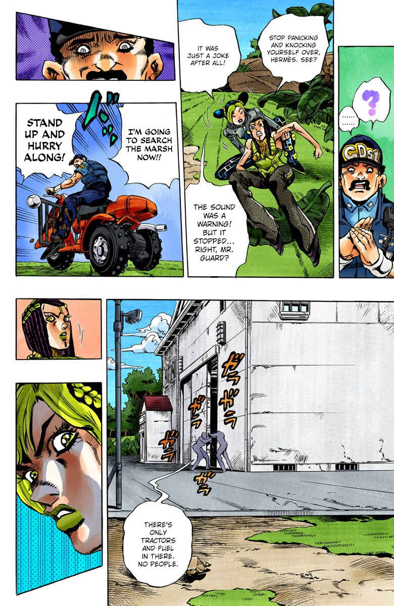 Page 8 Chapter 27 JoJos Bizarre Adventure, Part 6: Stone Ocean (Official Colored)