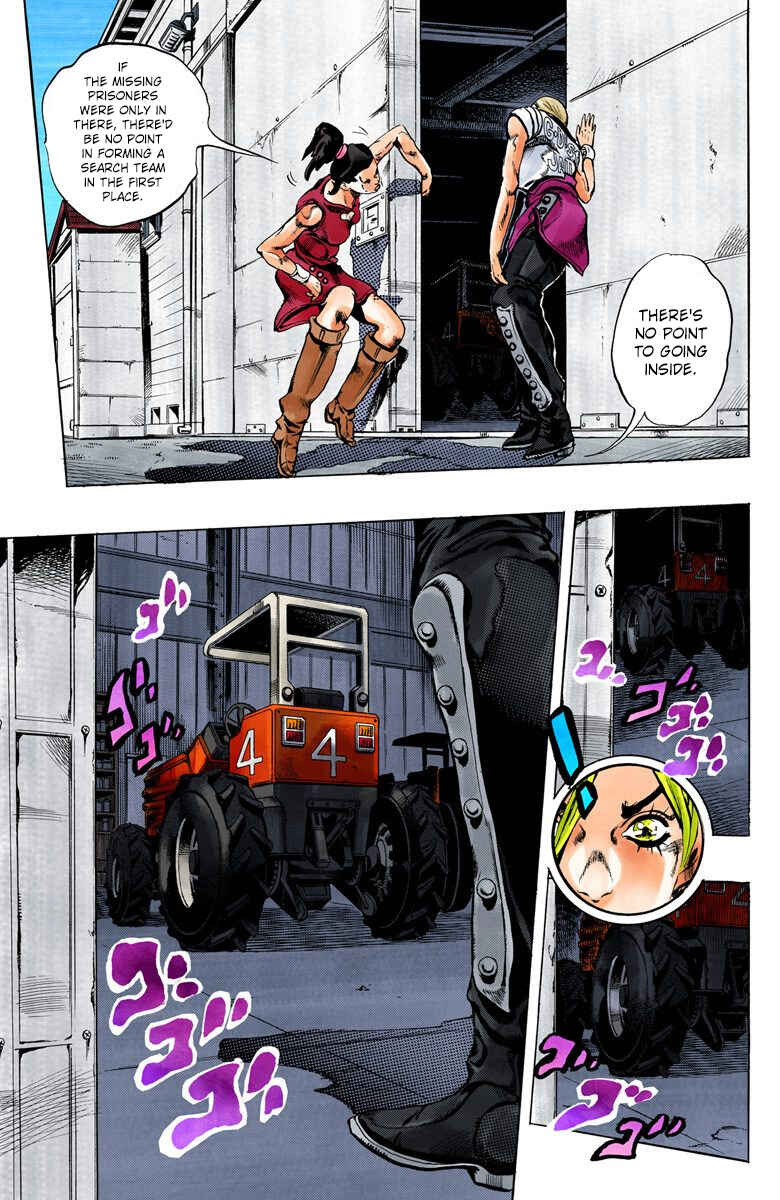 Page 9 Chapter 27 JoJos Bizarre Adventure, Part 6: Stone Ocean (Official Colored)
