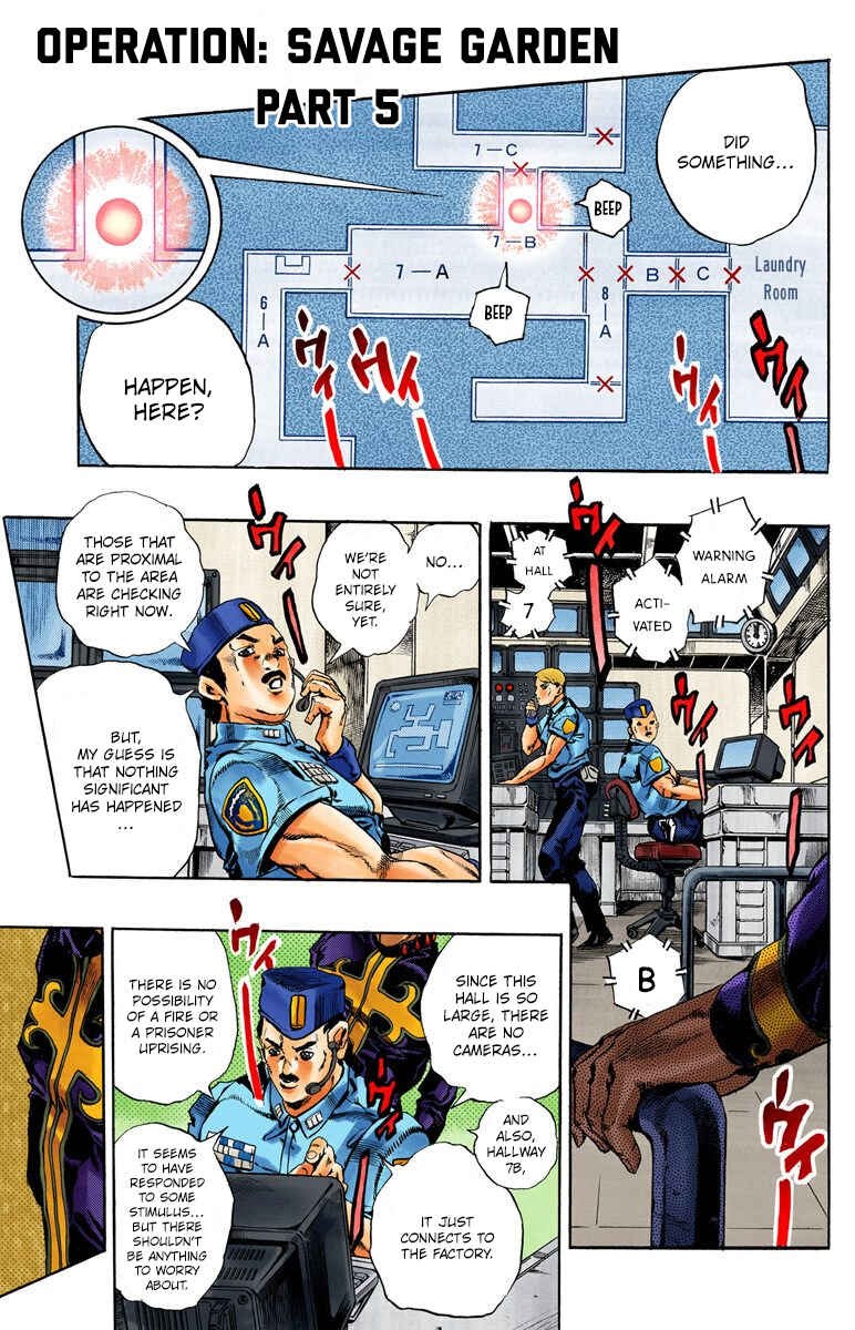 Page 1 Chapter 44 JoJos Bizarre Adventure, Part 6: Stone Ocean (Official Colored)