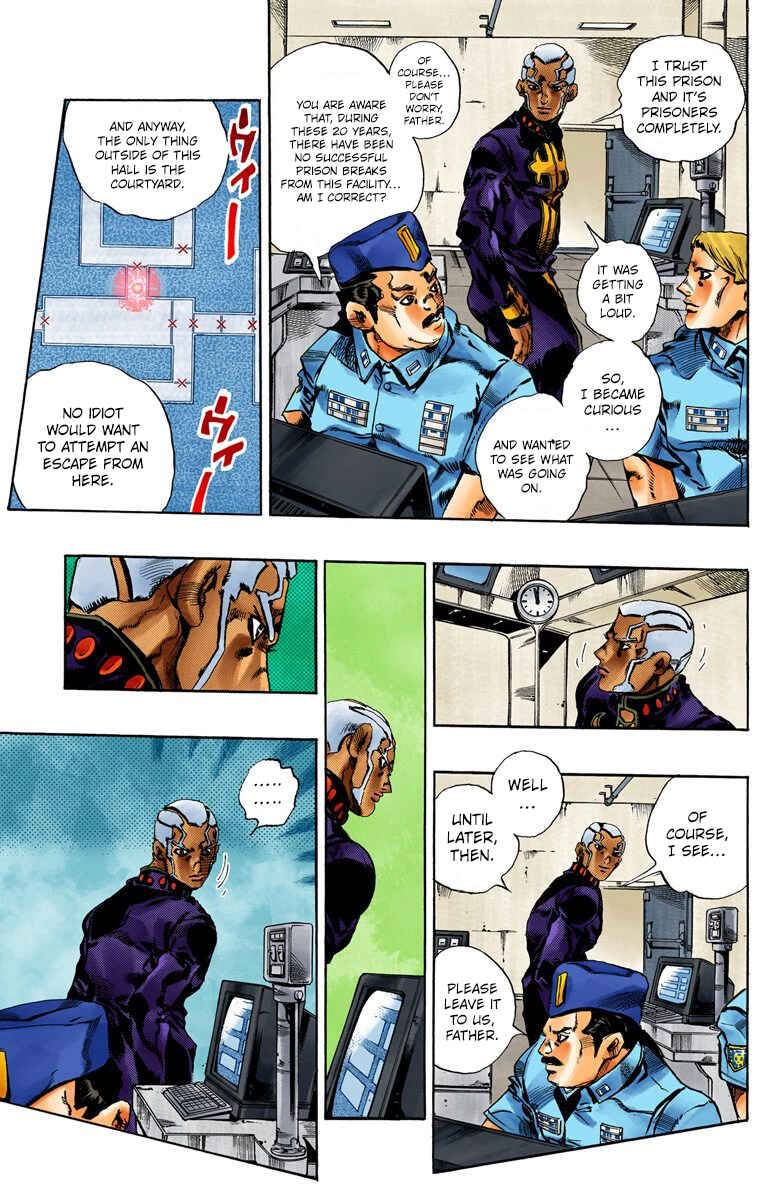 Page 3 Chapter 44 JoJos Bizarre Adventure, Part 6: Stone Ocean (Official Colored)