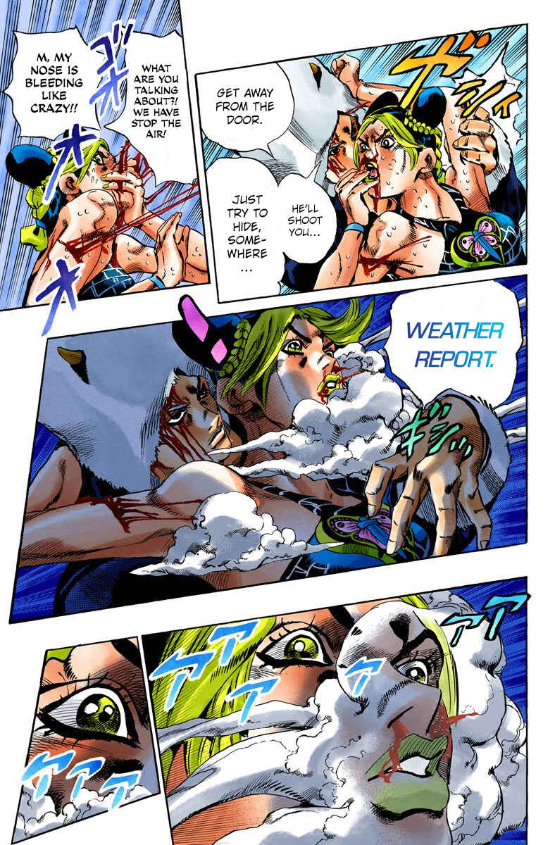 Page 8 Chapter 44 JoJos Bizarre Adventure, Part 6: Stone Ocean (Official Colored)