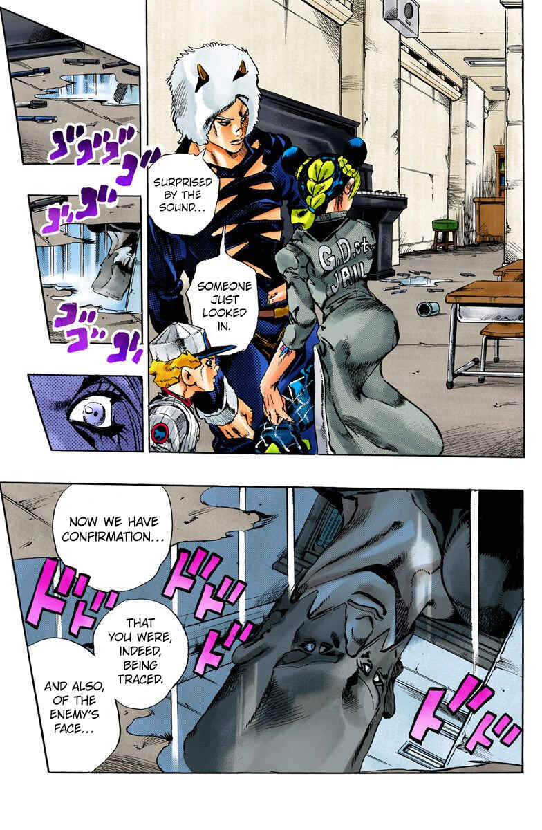 Page 19 Chapter 40 JoJos Bizarre Adventure, Part 6: Stone Ocean (Official Colored)