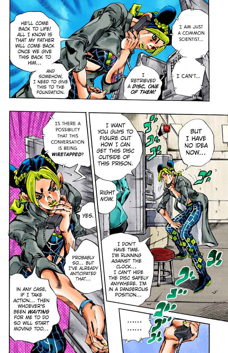 Page 6 Chapter 40 JoJos Bizarre Adventure, Part 6: Stone Ocean (Official Colored)