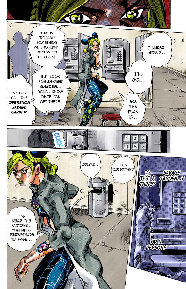 Page 8 Chapter 40 JoJos Bizarre Adventure, Part 6: Stone Ocean (Official Colored)