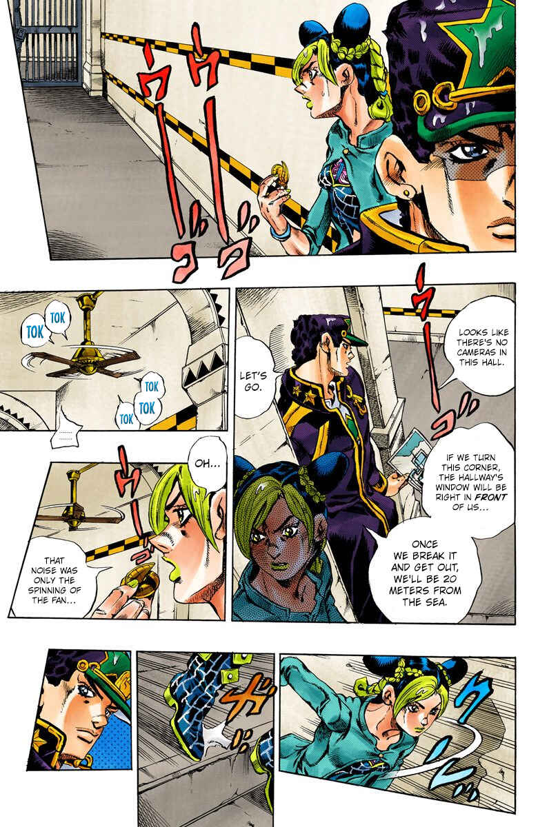 Page 4 Chapter 18 JoJos Bizarre Adventure, Part 6: Stone Ocean (Official Colored)