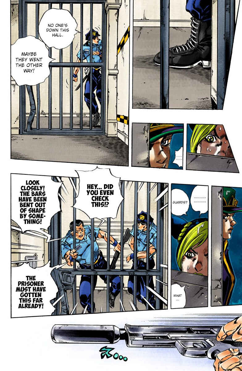 Page 9 Chapter 18 JoJos Bizarre Adventure, Part 6: Stone Ocean (Official Colored)