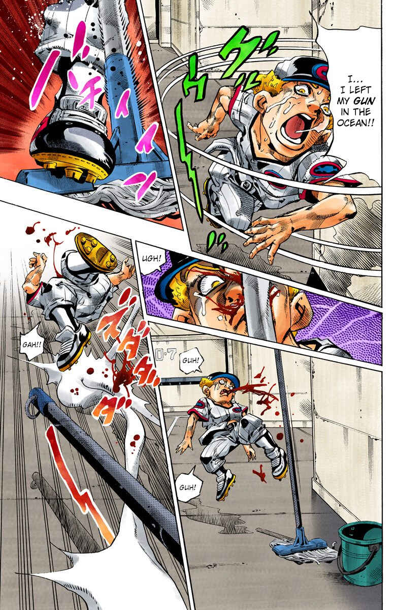 Page 11 Chapter 157 JoJos Bizarre Adventure, Part 6: Stone Ocean (Official Colored)