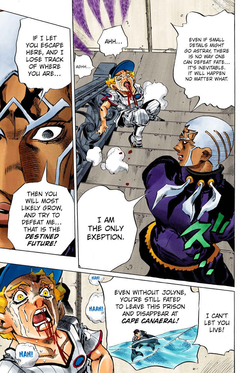 Page 13 Chapter 157 JoJos Bizarre Adventure, Part 6: Stone Ocean (Official Colored)