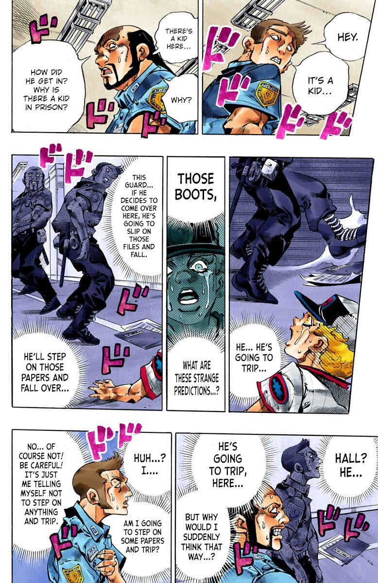 Page 4 Chapter 157 JoJos Bizarre Adventure, Part 6: Stone Ocean (Official Colored)