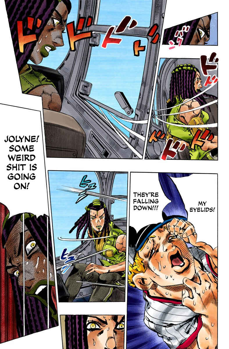 Page 17 Chapter 112 JoJos Bizarre Adventure, Part 6: Stone Ocean (Official Colored)