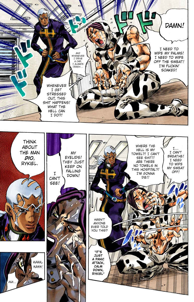 Page 3 Chapter 112 JoJos Bizarre Adventure, Part 6: Stone Ocean (Official Colored)