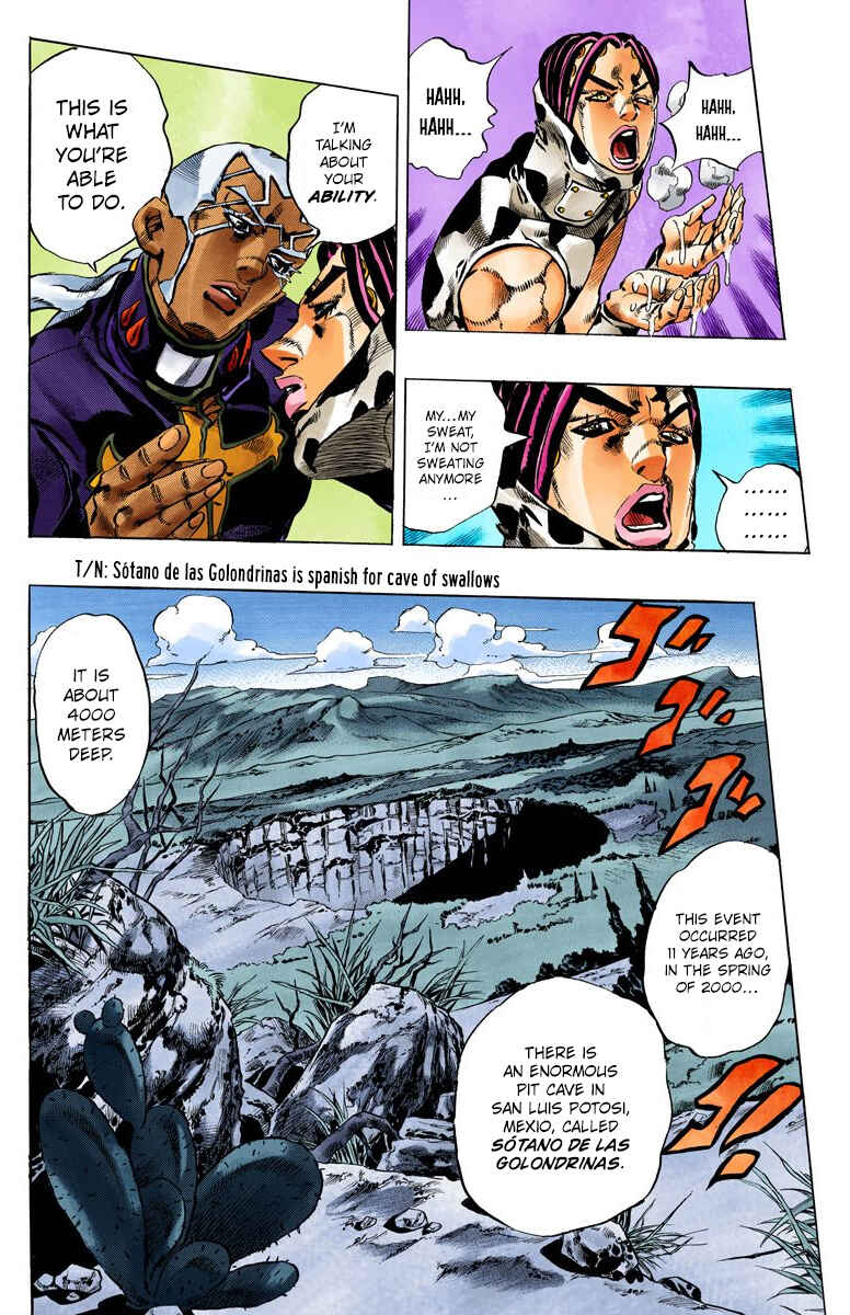 Page 6 Chapter 112 JoJos Bizarre Adventure, Part 6: Stone Ocean (Official Colored)