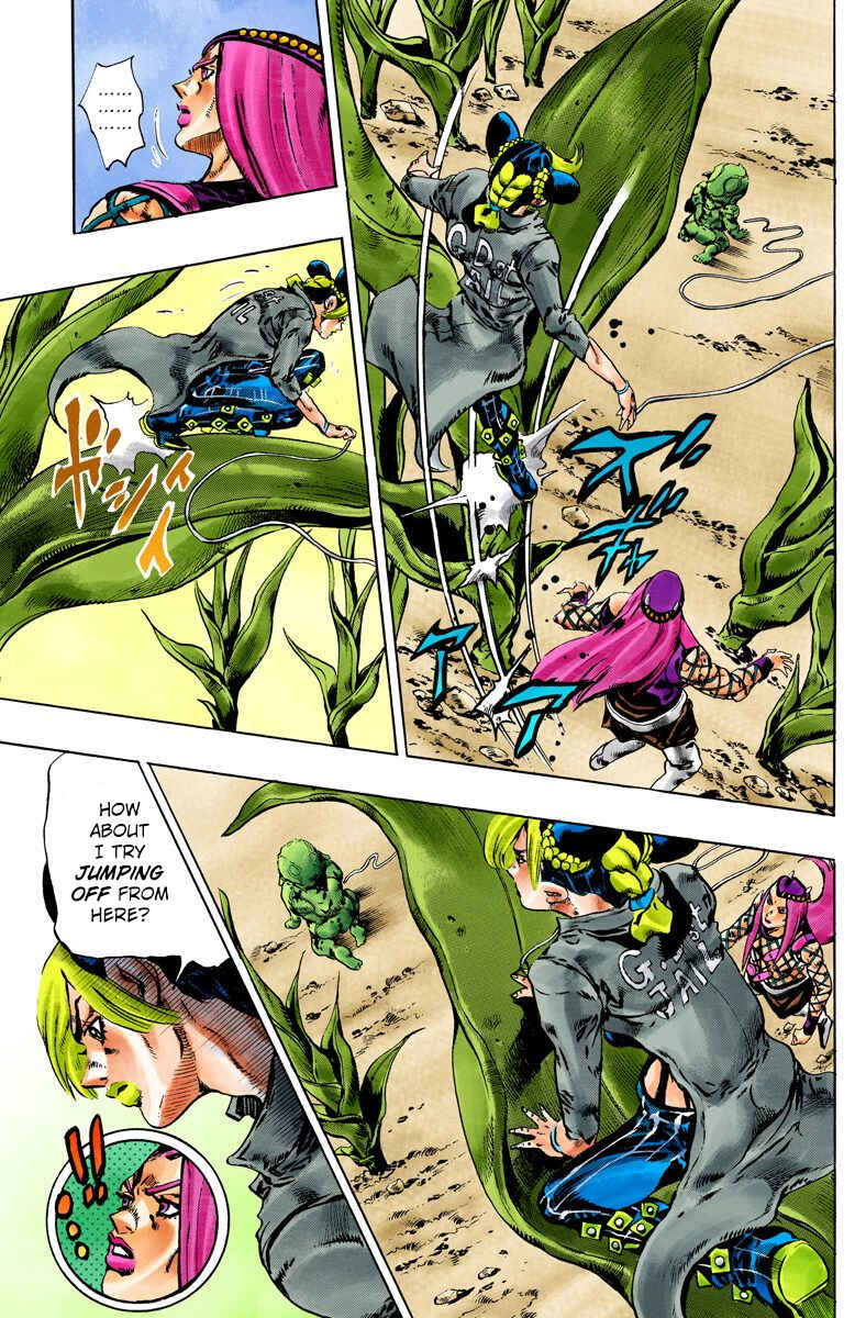 Page 11 Chapter 87 JoJos Bizarre Adventure, Part 6: Stone Ocean (Official Colored)