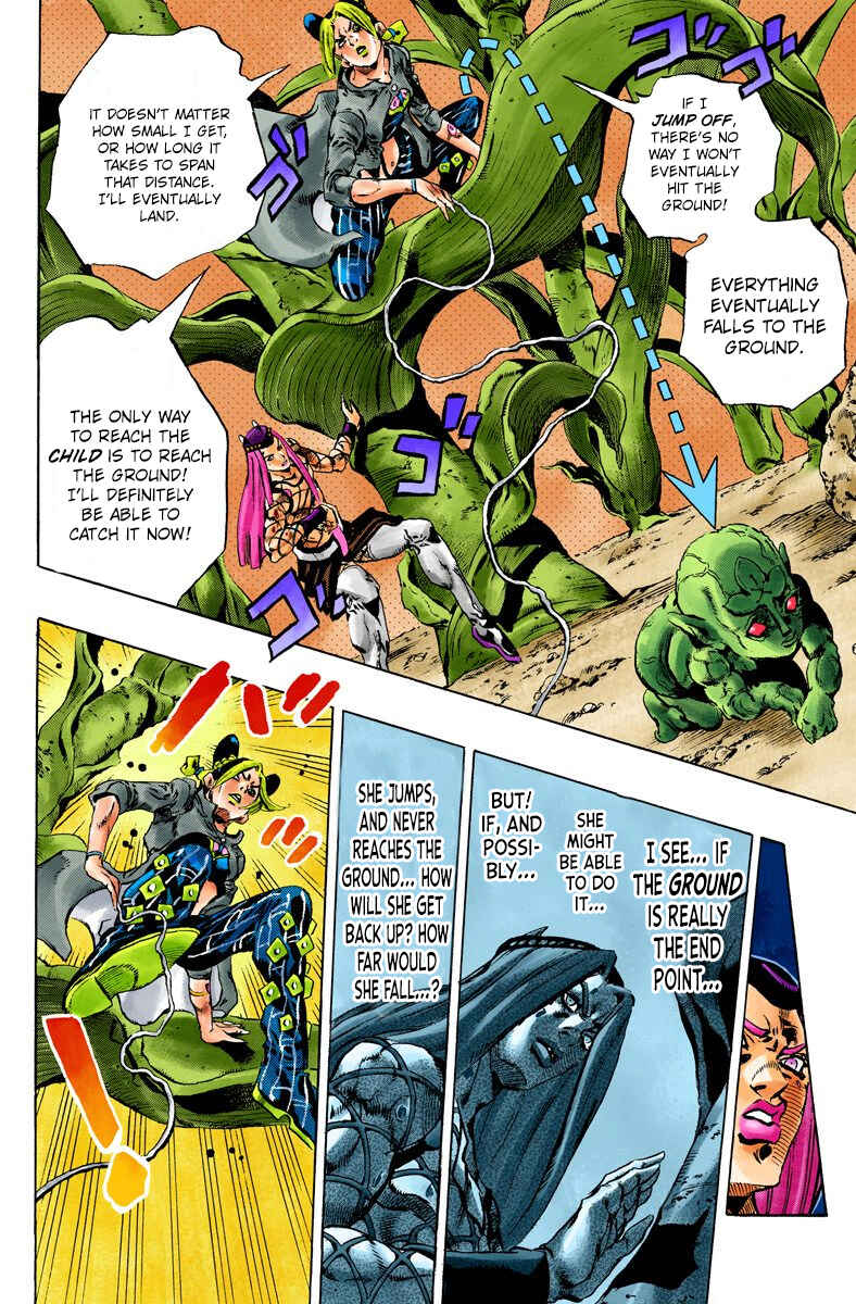 Page 12 Chapter 87 JoJos Bizarre Adventure, Part 6: Stone Ocean (Official Colored)