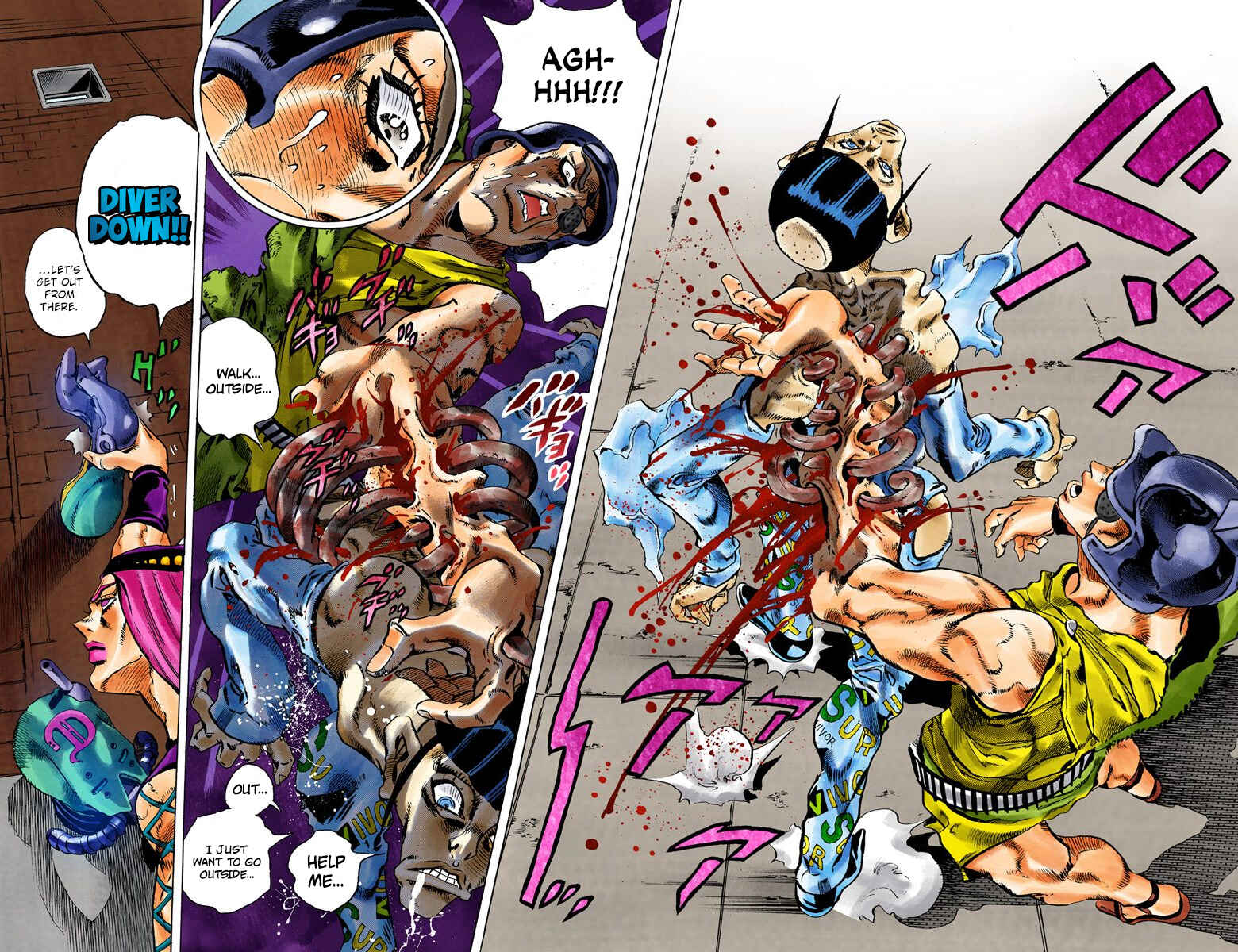 Page 15 Chapter 78 JoJos Bizarre Adventure, Part 6: Stone Ocean (Official Colored)