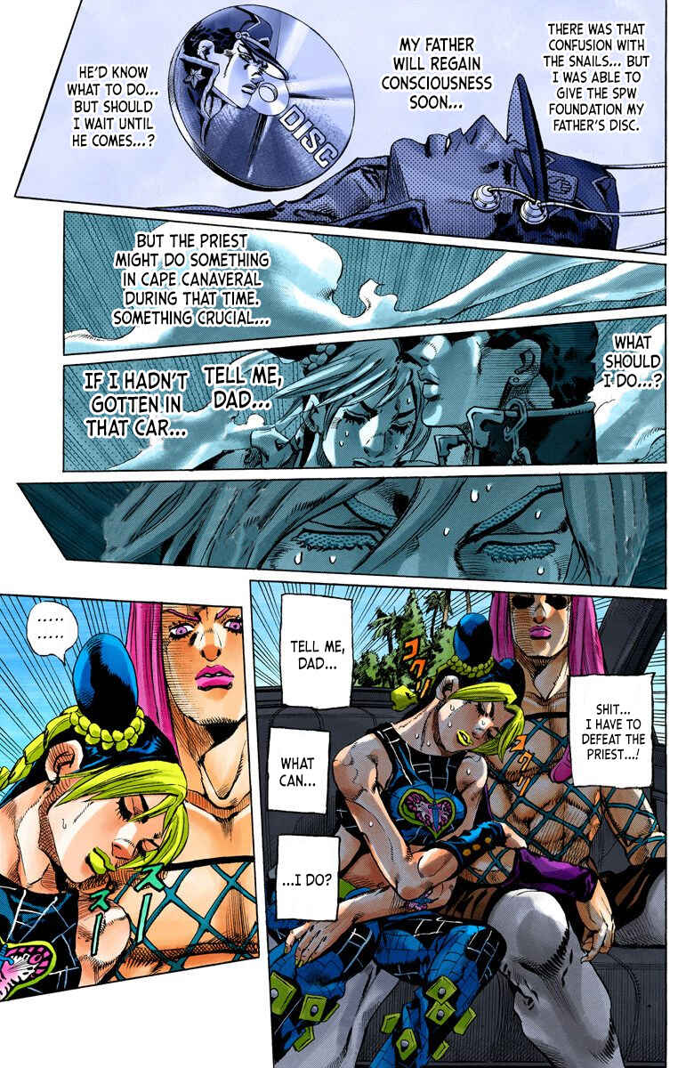 Page 3 Chapter 138 JoJos Bizarre Adventure, Part 6: Stone Ocean (Official Colored)