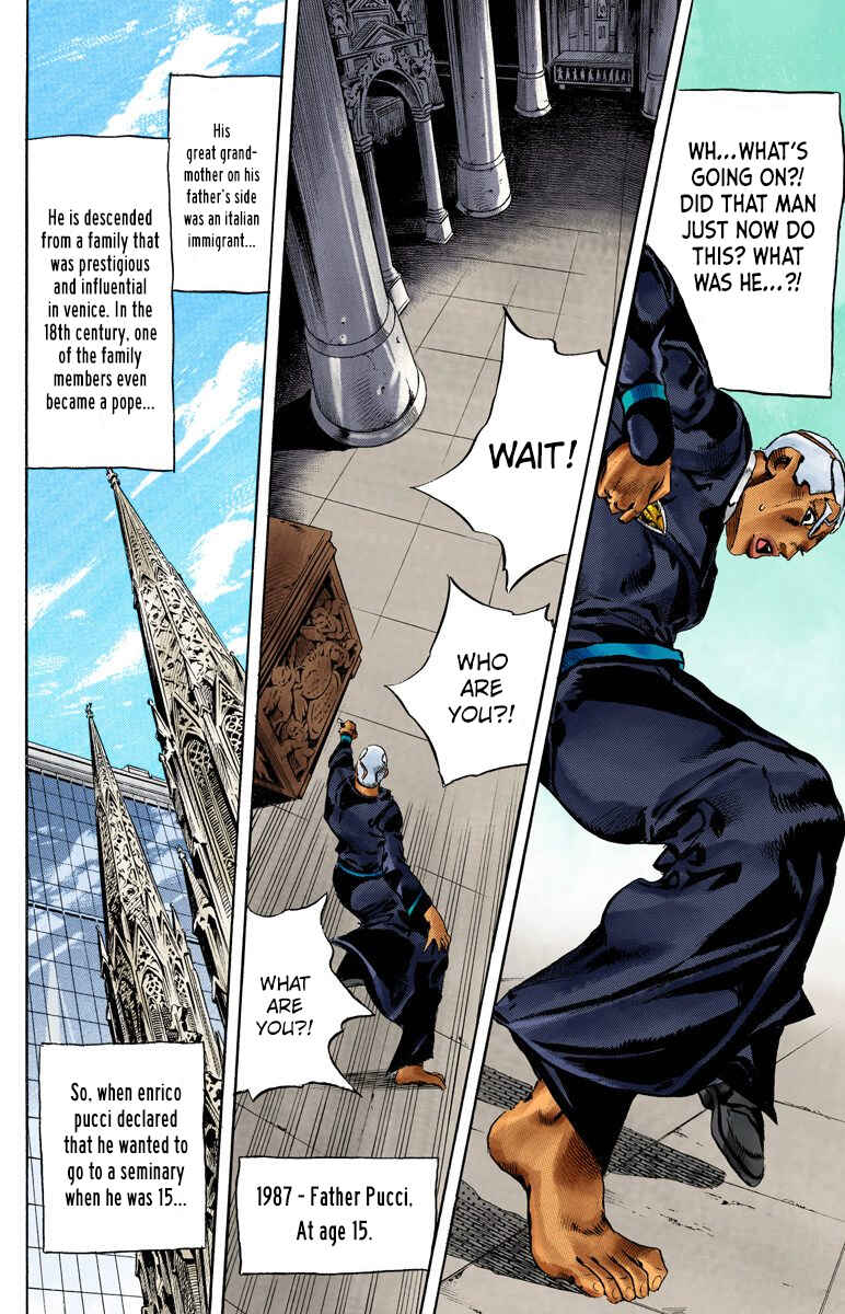 Page 15 Chapter 127 JoJos Bizarre Adventure, Part 6: Stone Ocean (Official Colored)