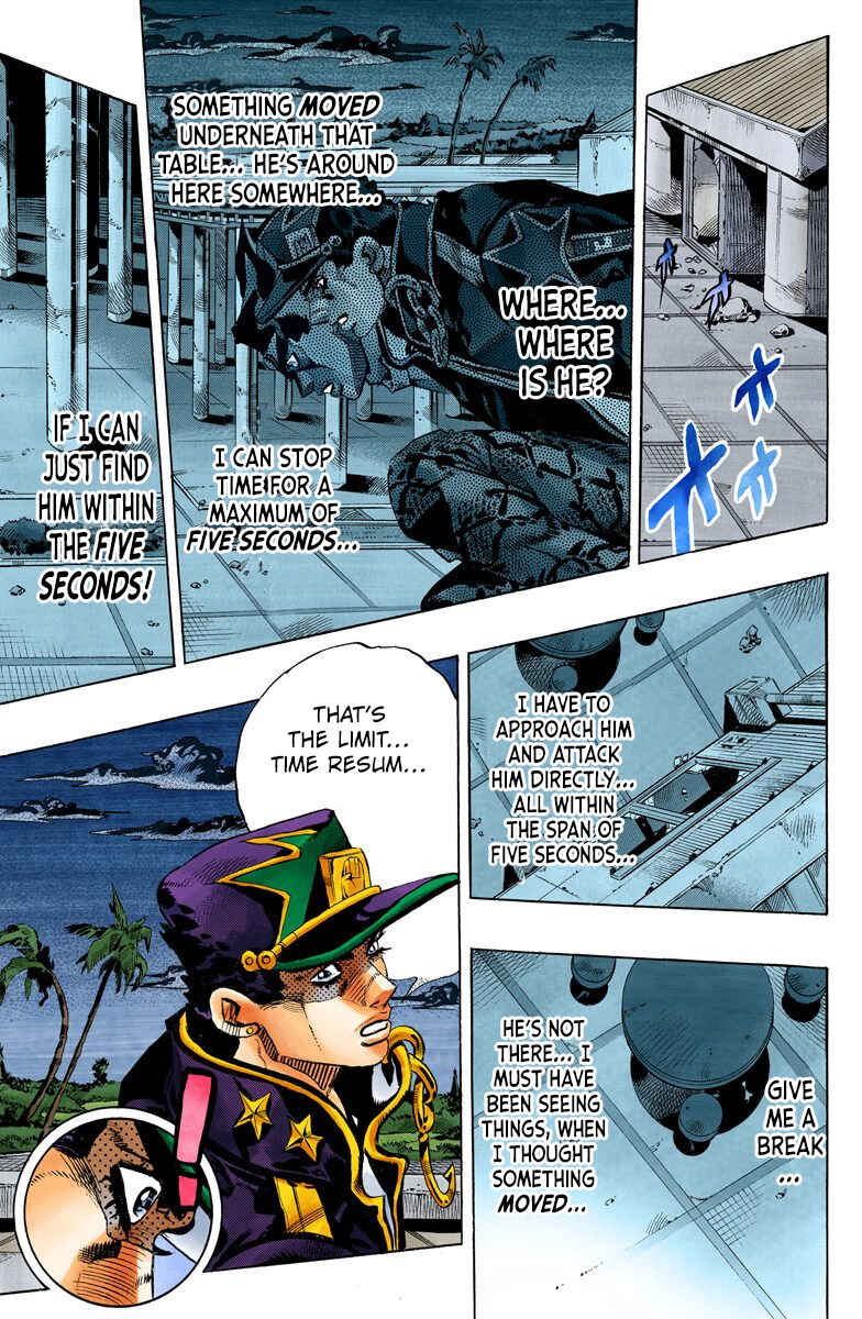 Page 15 Chapter 151 JoJos Bizarre Adventure, Part 6: Stone Ocean (Official Colored)