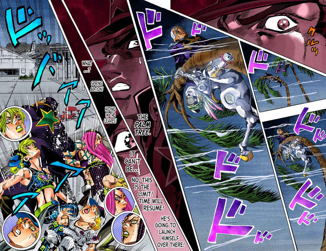 Page 16 Chapter 151 JoJos Bizarre Adventure, Part 6: Stone Ocean (Official Colored)