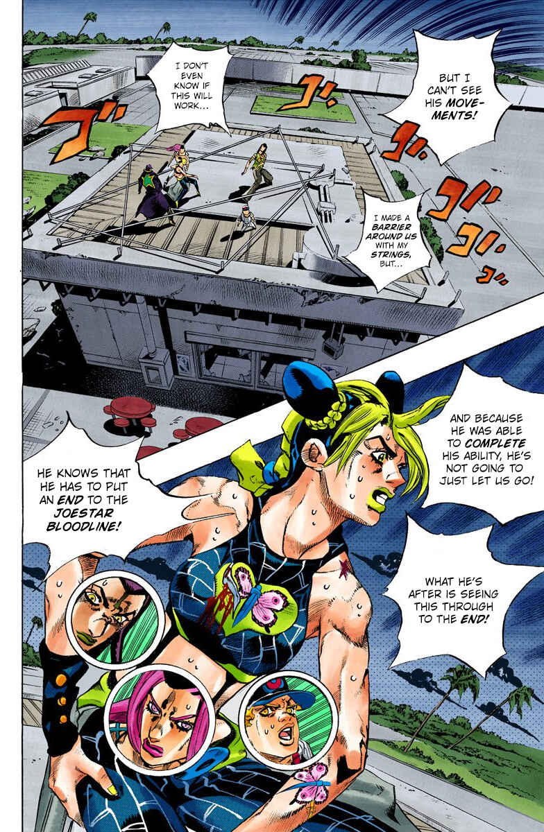 Page 9 Chapter 151 JoJos Bizarre Adventure, Part 6: Stone Ocean (Official Colored)