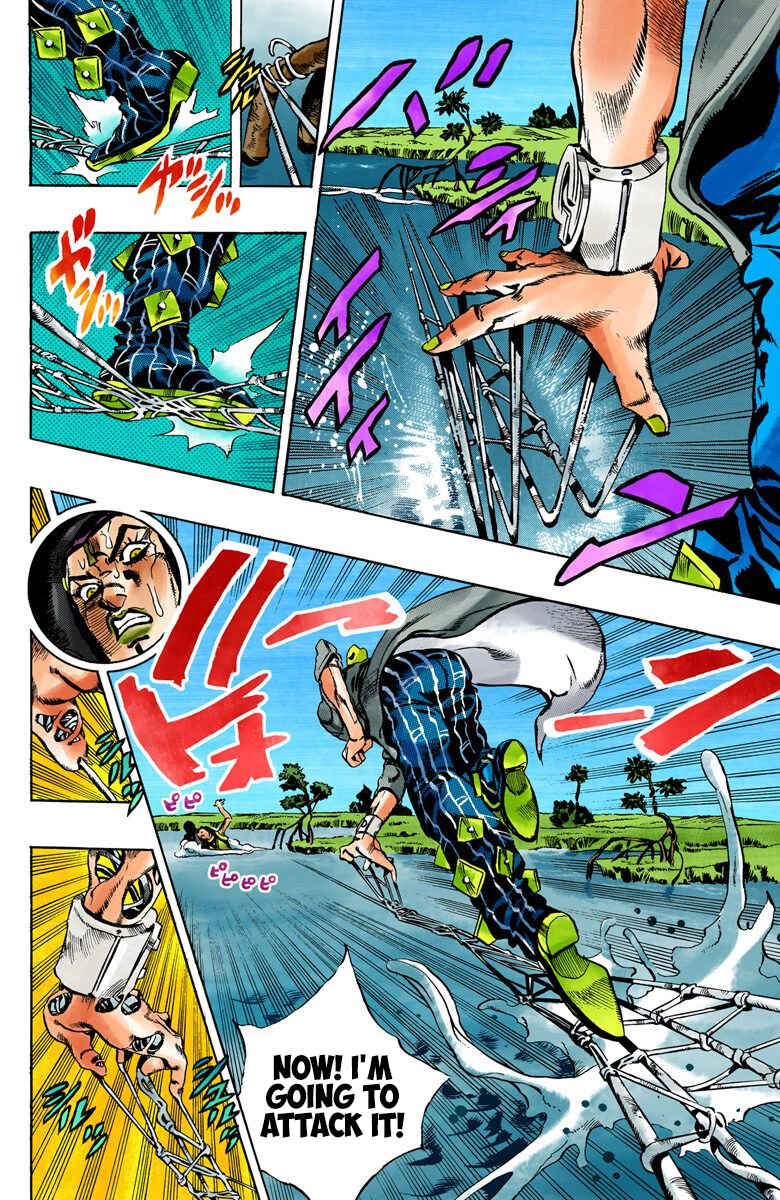 Page 18 Chapter 28 JoJos Bizarre Adventure, Part 6: Stone Ocean (Official Colored)
