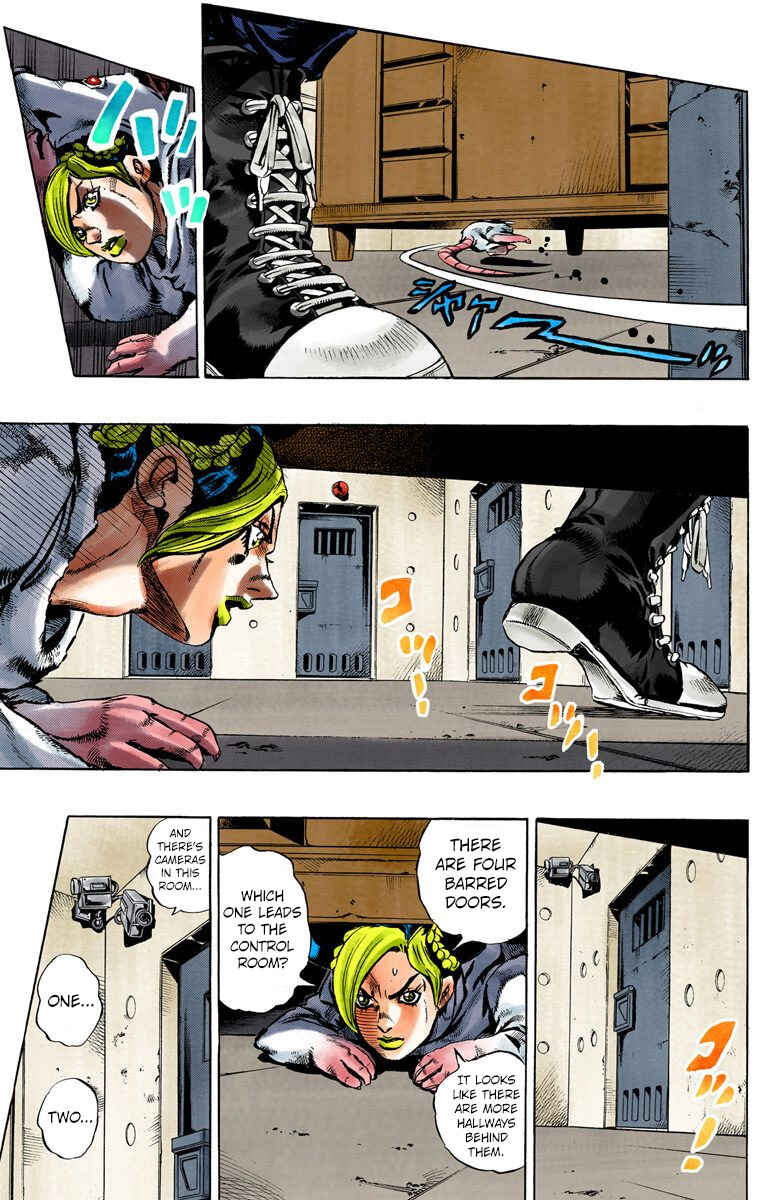 Page 11 Chapter 7 JoJos Bizarre Adventure, Part 6: Stone Ocean (Official Colored)