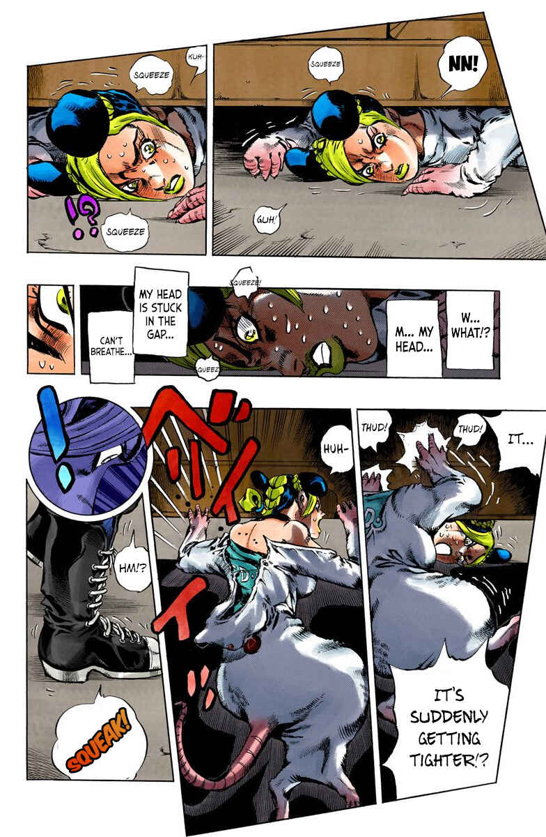 Page 12 Chapter 7 JoJos Bizarre Adventure, Part 6: Stone Ocean (Official Colored)