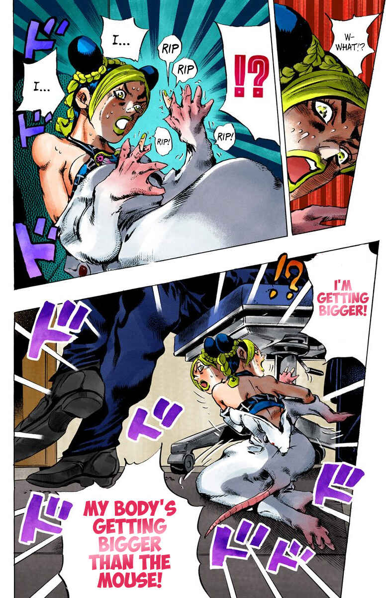 Page 14 Chapter 7 JoJos Bizarre Adventure, Part 6: Stone Ocean (Official Colored)