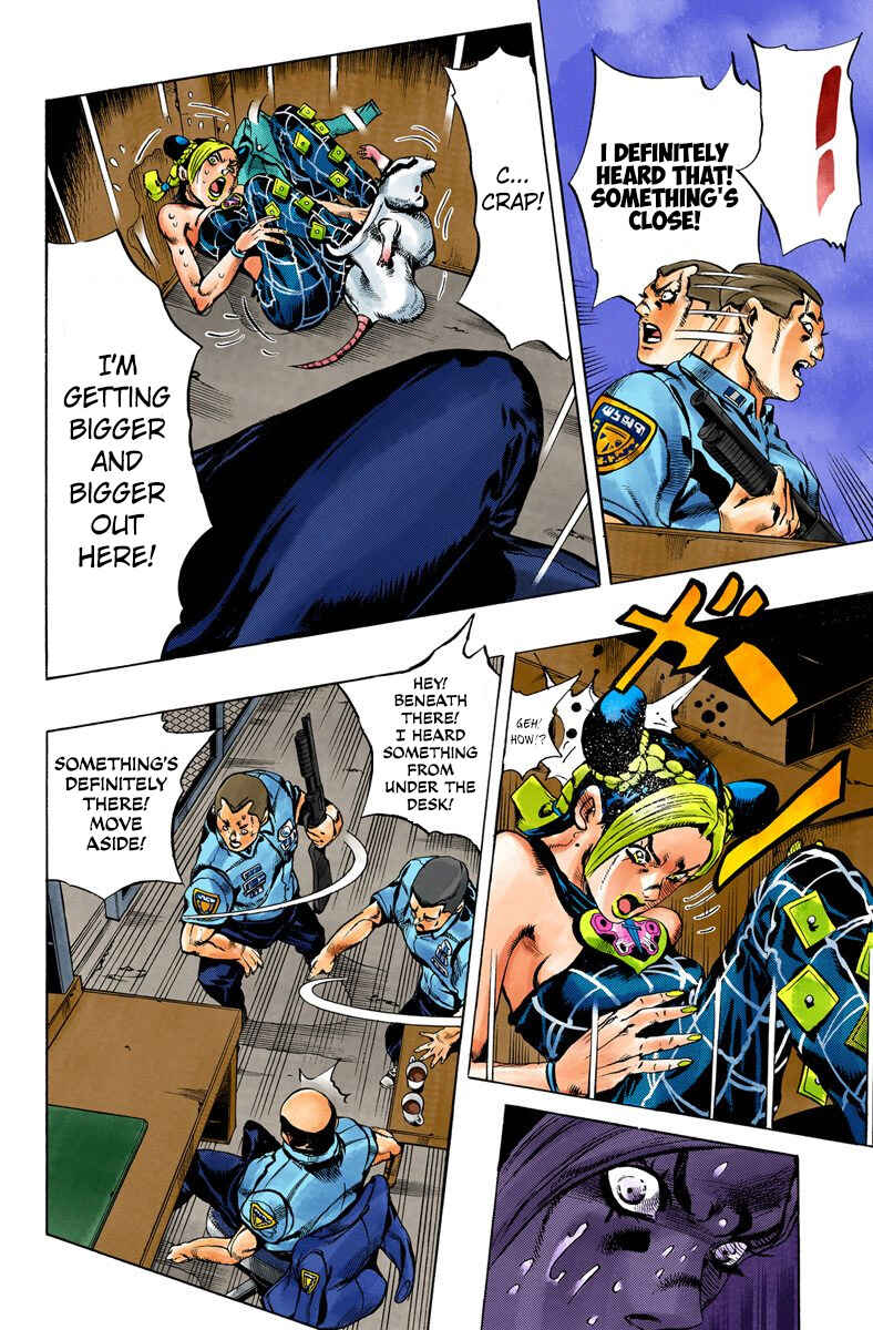 Page 16 Chapter 7 JoJos Bizarre Adventure, Part 6: Stone Ocean (Official Colored)