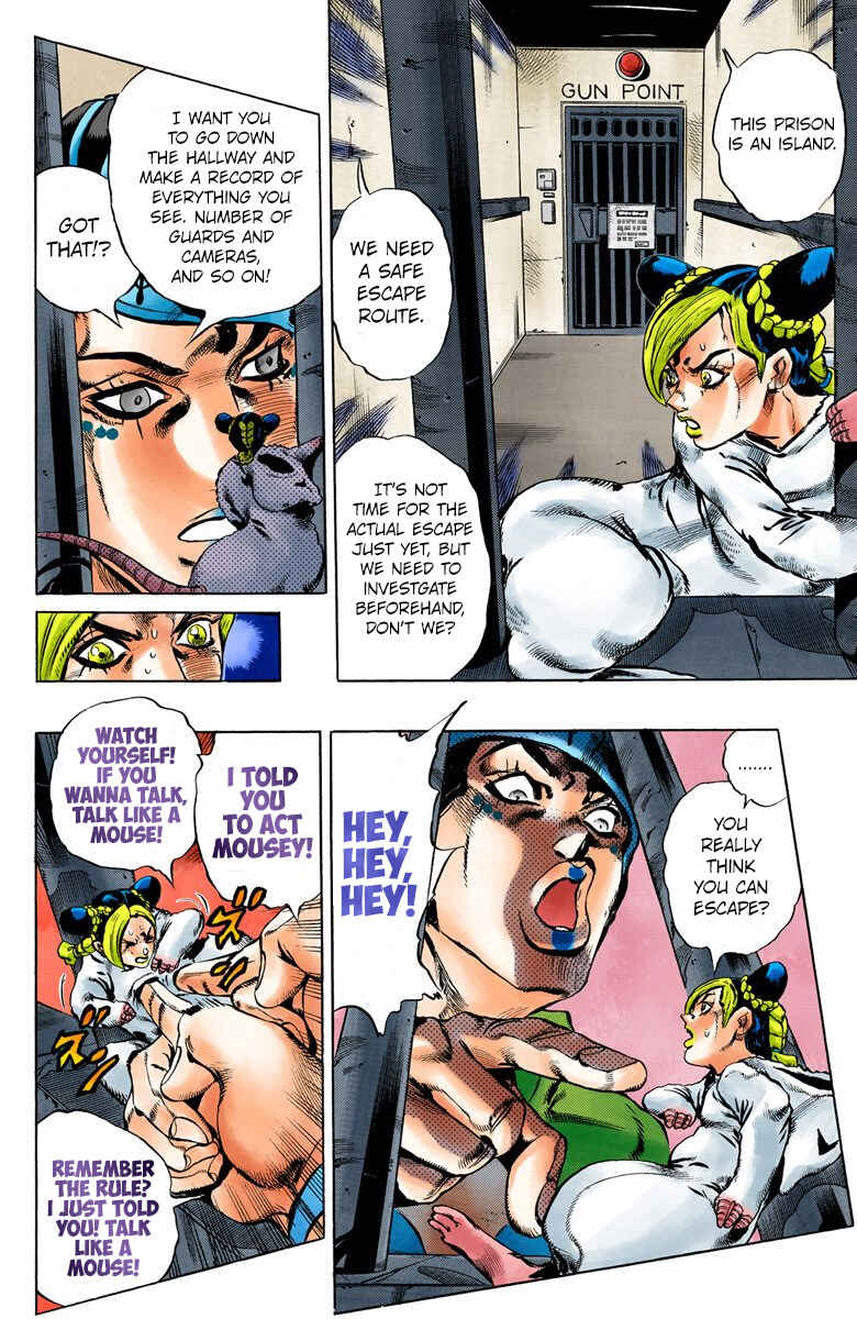 Page 6 Chapter 7 JoJos Bizarre Adventure, Part 6: Stone Ocean (Official Colored)