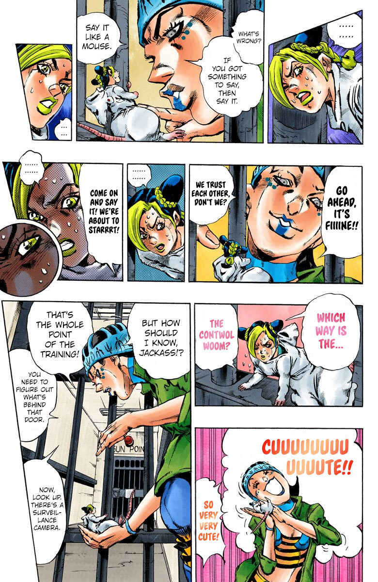 Page 7 Chapter 7 JoJos Bizarre Adventure, Part 6: Stone Ocean (Official Colored)