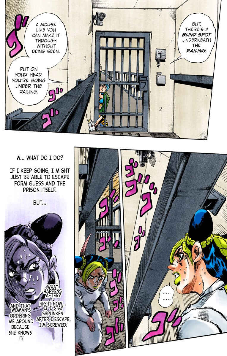 Page 8 Chapter 7 JoJos Bizarre Adventure, Part 6: Stone Ocean (Official Colored)