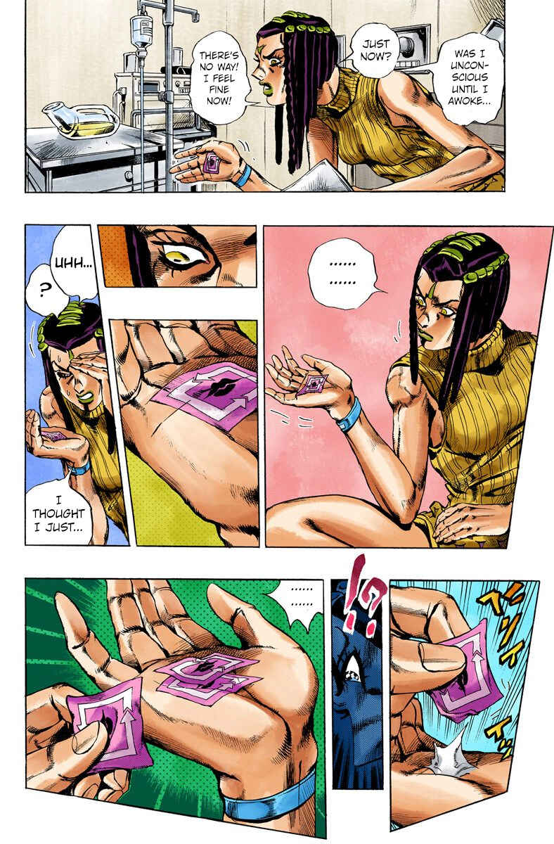 Page 8 Chapter 21 JoJos Bizarre Adventure, Part 6: Stone Ocean (Official Colored)