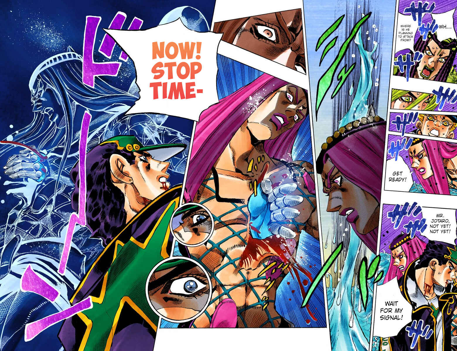 Page 13 Chapter 153 JoJos Bizarre Adventure, Part 6: Stone Ocean (Official Colored)