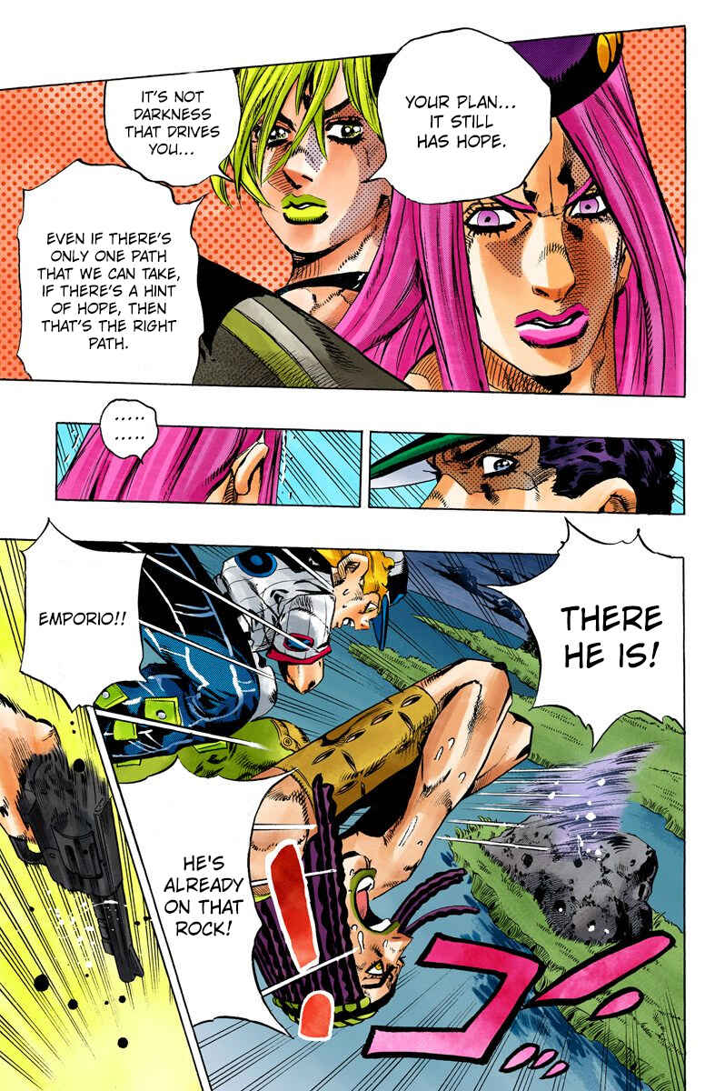 Page 8 Chapter 153 JoJos Bizarre Adventure, Part 6: Stone Ocean (Official Colored)