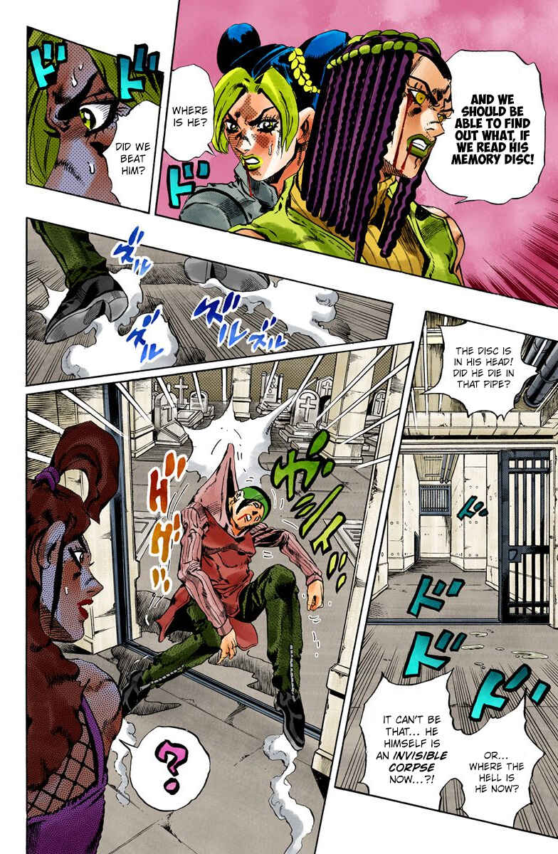 Page 9 Chapter 55 JoJos Bizarre Adventure, Part 6: Stone Ocean (Official Colored)