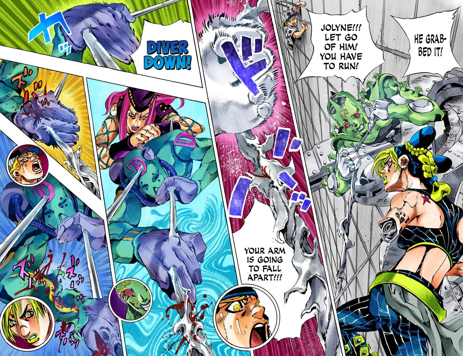 Page 9 Chapter 143 JoJos Bizarre Adventure, Part 6: Stone Ocean (Official Colored)