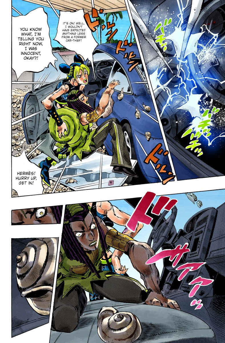 Page 10 Chapter 131 JoJos Bizarre Adventure, Part 6: Stone Ocean (Official Colored)
