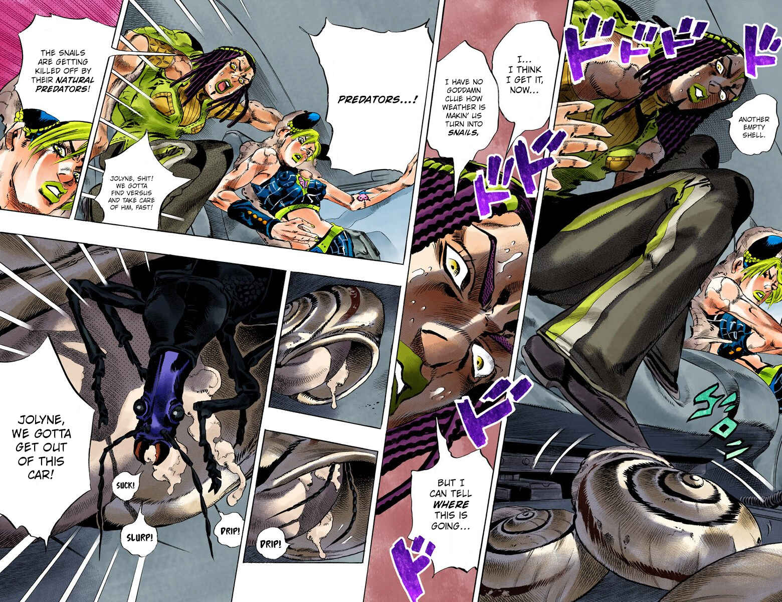 Page 18 Chapter 131 JoJos Bizarre Adventure, Part 6: Stone Ocean (Official Colored)