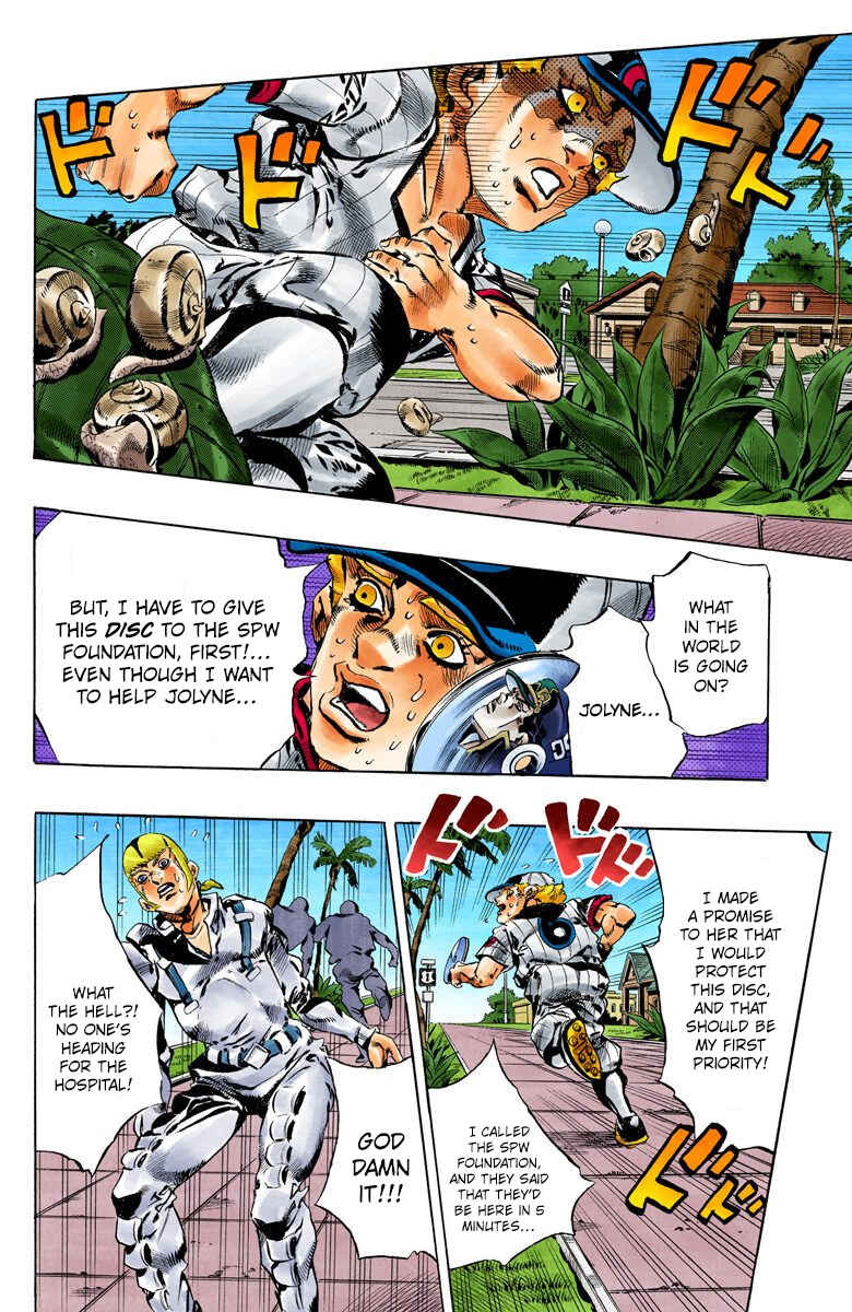 Page 4 Chapter 131 JoJos Bizarre Adventure, Part 6: Stone Ocean (Official Colored)