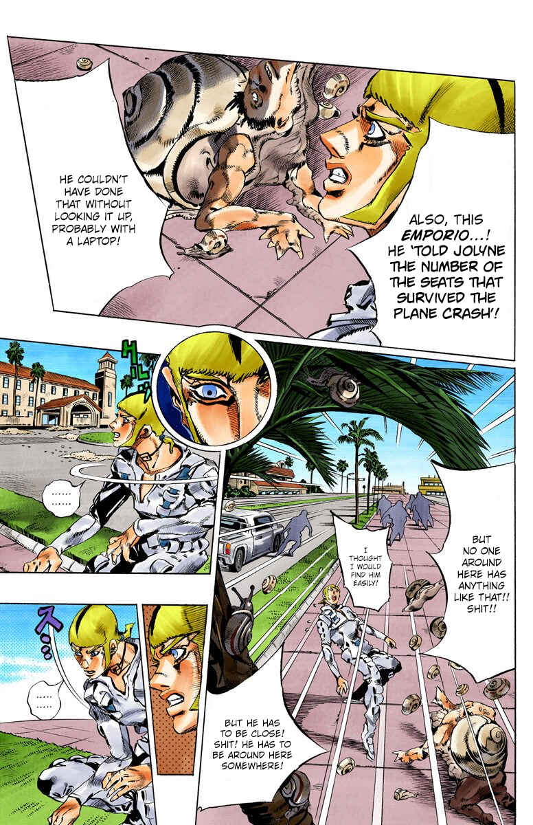 Page 5 Chapter 131 JoJos Bizarre Adventure, Part 6: Stone Ocean (Official Colored)