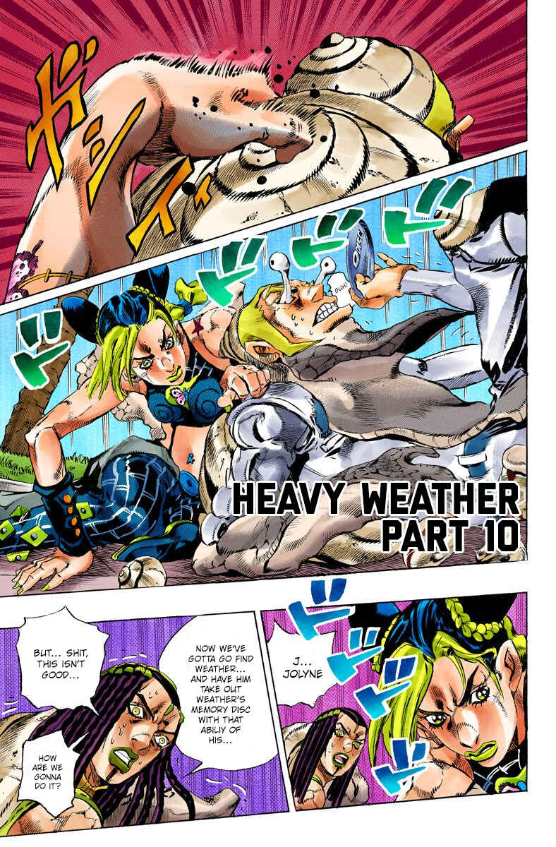 Page 1 Chapter 134 JoJos Bizarre Adventure, Part 6: Stone Ocean (Official Colored)