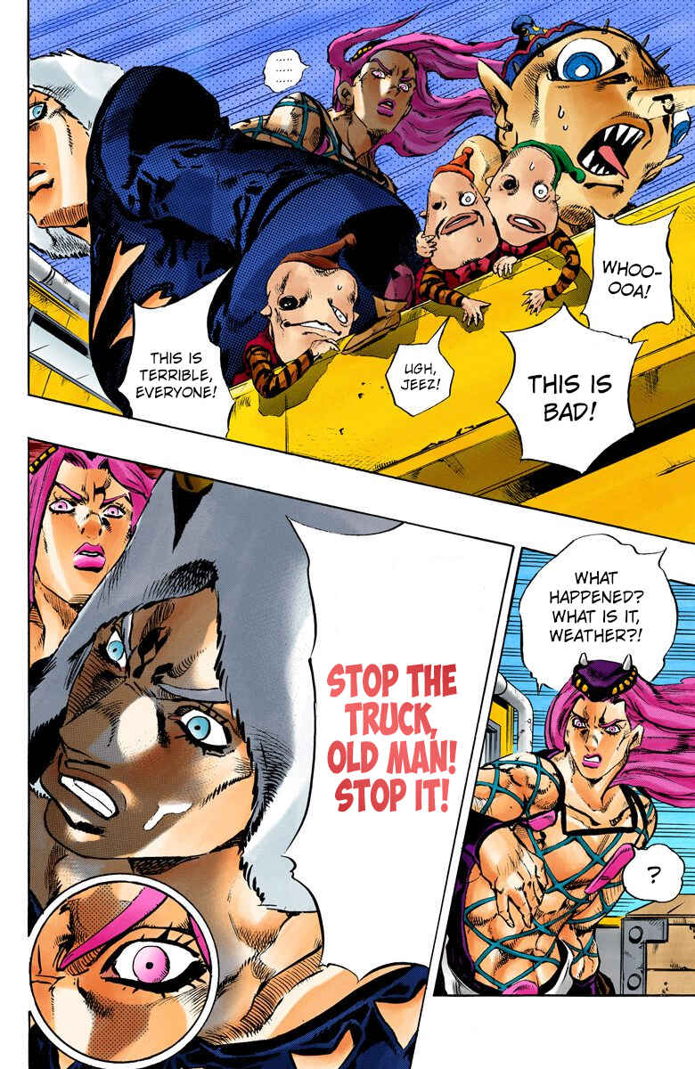 Page 16 Chapter 105 JoJos Bizarre Adventure, Part 6: Stone Ocean (Official Colored)